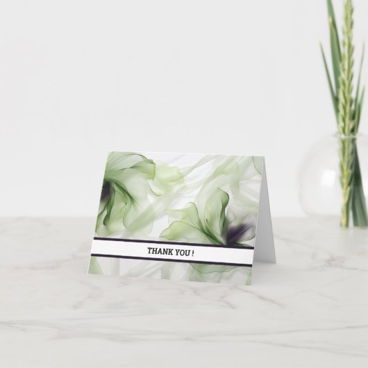 Persoonlijke bedankt kaart (Voorkant)