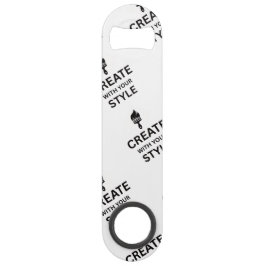 Persoonlijke bedrijf minimaal bar sleutel met bedr speed flessenopener