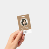 Persoonlijke Bedrijfsidentificatiekaart voor Werkn Badge (Handheld)
