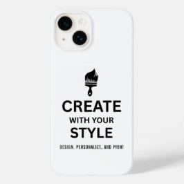 Persoonlijke bedrijfslogo op maat gemaakte iphone Case-Mate iPhone 14 hoesje