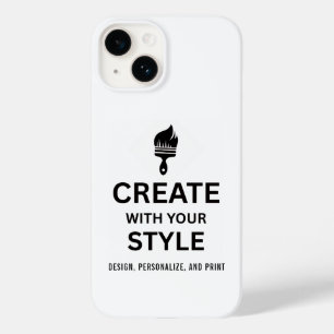 Persoonlijke bedrijfslogo op maat gemaakte iphone Case-Mate iPhone 14 hoesje