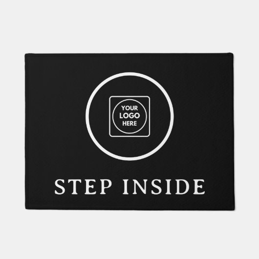 Persoonlijke bedrijfslogo zakelijke deurmat (Voorkant)