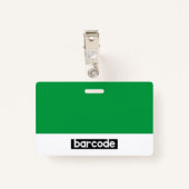 Persoonlijke bedrijfsnaam bedrijfsnaam Foto Logo Badge (Achterkant met clip)