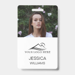 Persoonlijke bedrijfspas met foto voor werknemers badge