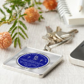 Persoonlijke beelden van pastor sleutelhanger (Zijkant)