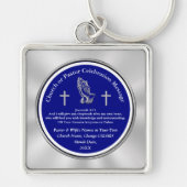 Persoonlijke beelden van pastor sleutelhanger (Voorkant)