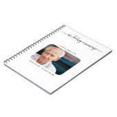 Persoonlijke begrafenisboek / Memorial Sign In Notitieboek (Linkerzijde)