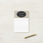 Persoonlijke Beige Keuken Post-it-briefjes Post-it® Notes (Op bureau)