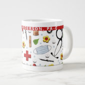 Persoonlijke Beker voor Physician Assistant Grote Koffiekop (Voorkant rechts)