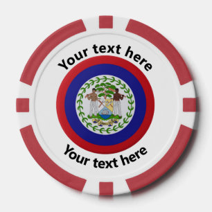 Persoonlijke Belizaanse Spelavond Poker Chip Gok