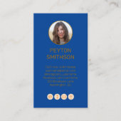 Persoonlijke belkaart voor koppels visitekaartje (Voorkant)