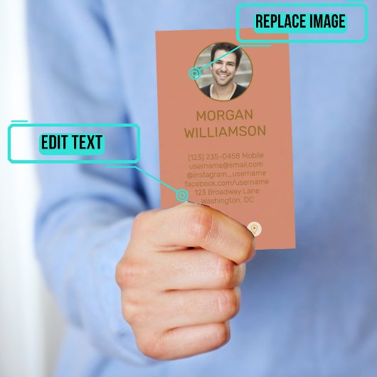 Persoonlijke belkaart voor koppels visitekaartje