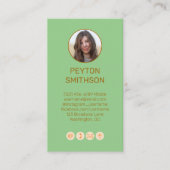 Persoonlijke belkaart voor koppels visitekaartje (Voorkant)