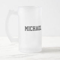 Persoonlijke benaming bachelor beer stein sport mo
