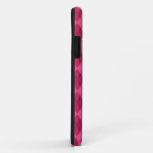 Persoonlijke benaming dolfijnroze argyle Case-Mate iPhone case (Achterkant/rechts)