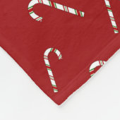 Persoonlijke benaming hagedis-snoepjes fleece deken (Hoek)