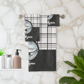 Persoonlijke benaming Moderne Tartan ijsvorming Bad Handdoek
