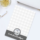 Persoonlijke benaming Moderne Tartan ijsvorming Post-it® Notes