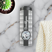 Persoonlijke benaming Moderne Tartan ijsvorming Thermosbeker