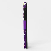 Persoonlijke benaming paarse baconeieren Case-Mate iPhone case (Achterkant/links)