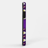 Persoonlijke benaming paarse baconeieren Case-Mate iPhone case (Achterkant/rechts)
