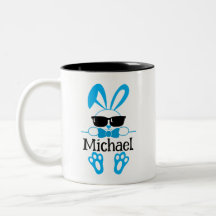 Persoonlijke benaming paasblauw zonnebril