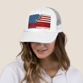 Persoonlijke benaming Patriotic platypus Trucker Pet (In situ)