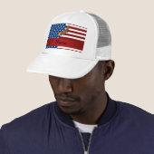 Persoonlijke benaming Patriotic platypus Trucker Pet (In situ)