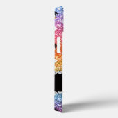 Persoonlijke benaming regenbooglitter pinguïns igl Case-Mate iPhone case (Achterkant / Rechts)