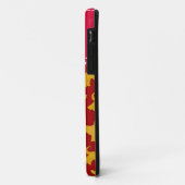 Persoonlijke benaming rode honden op de hond van d Case-Mate iPhone case (Achterkant/links)