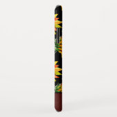 Persoonlijke benaming Rustic Sunflower Wood Case-Mate iPhone Case (Achterkant/rechts)