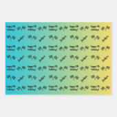 Persoonlijke benaming Sentiment Sport Formule 1 Ra Inpakpapier Vel (Voorkant 3)