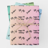 Persoonlijke benaming Sentiment Sport Formule 1 Ra Inpakpapier Vel (In situ)