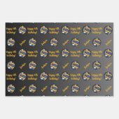 Persoonlijke benaming Sentiment Sport Theme Volley Inpakpapier Vel (Voorkant 3)