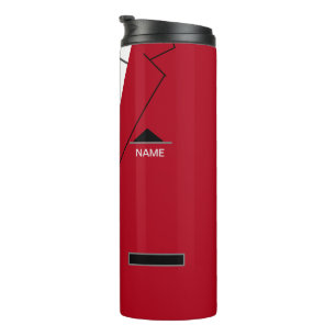 Persoonlijke benaming Thermal Tumbler Red Suit Nec Thermosbeker