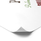 Persoonlijke benaming Typografisch Collage Poster (Hoek)