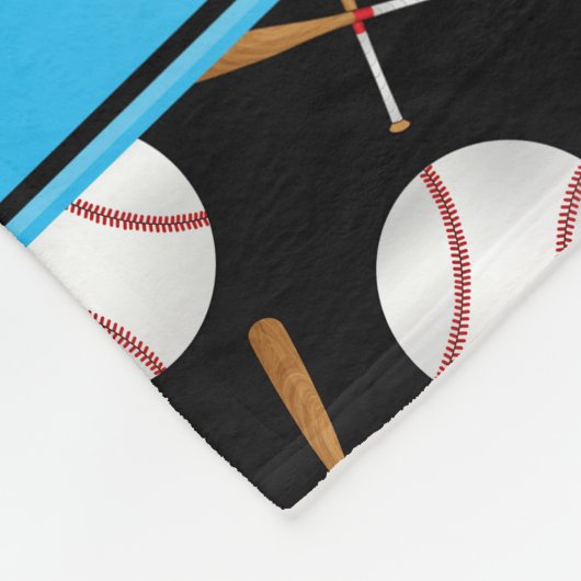 Persoonlijke benaming zwarte houten vlekballen fleece deken (Hoek)