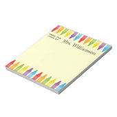 Persoonlijke beoordeling van de leraar regenboogku notitieblok (Linkerzijde)