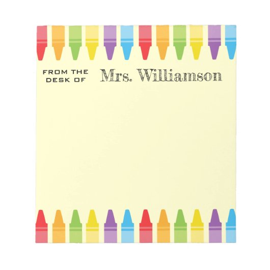 Persoonlijke beoordeling van de leraar regenboogku notitieblok (Voorkant)