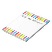 Persoonlijke beoordeling van de leraar regenboogku notitieblok (Linkerzijde)