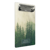 Persoonlijke Bergen Bos Mist Mini Klembord (Schuin)