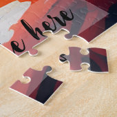 Persoonlijke bergwaterval ontsnapping legpuzzel (Zijkant)