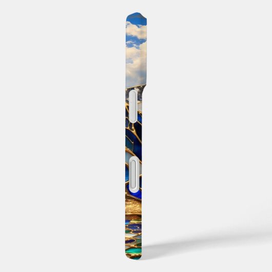 Persoonlijke bergzonsondergang telefoonhoesje Case-Mate iPhone case (Achterkant / Rechts)