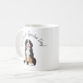 Persoonlijke Bernedoodle 1e Gotcha-dag foto Koffiemok (Voorkant links)