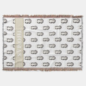 Persoonlijke Bernedoodle Deken (Voorkant)