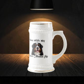 Persoonlijke Bernese Berghond Bierpul
