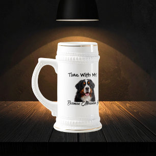 Persoonlijke Bernese Berghond Bierpul