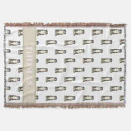 Persoonlijke Bernese Mountain Dog Deken