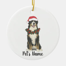 Persoonlijke Bernese Mountain Dog Keramisch Ornament