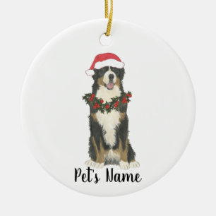 Persoonlijke Bernese Mountain Dog Keramisch Ornament